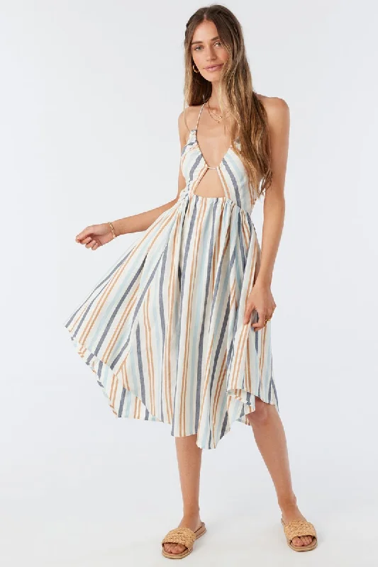 O'Neill Women's "Gerri Stripe" Cover-Up Dress