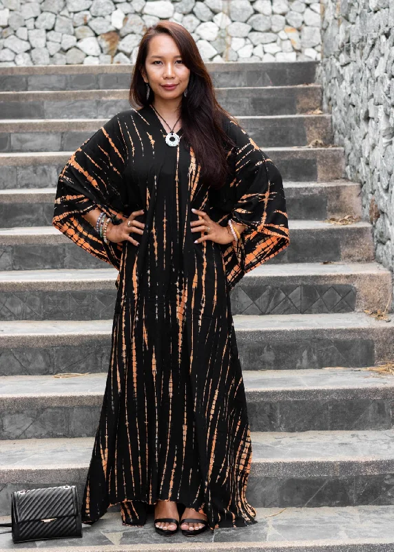 Maxi Kaftan Dress Tie Dye Phoenix