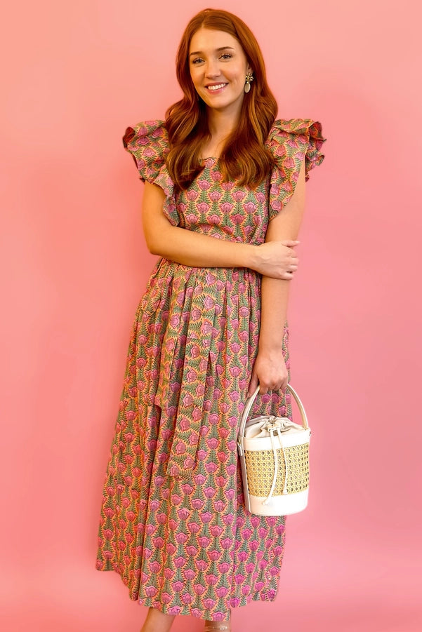 Talia Tulip Print Dress