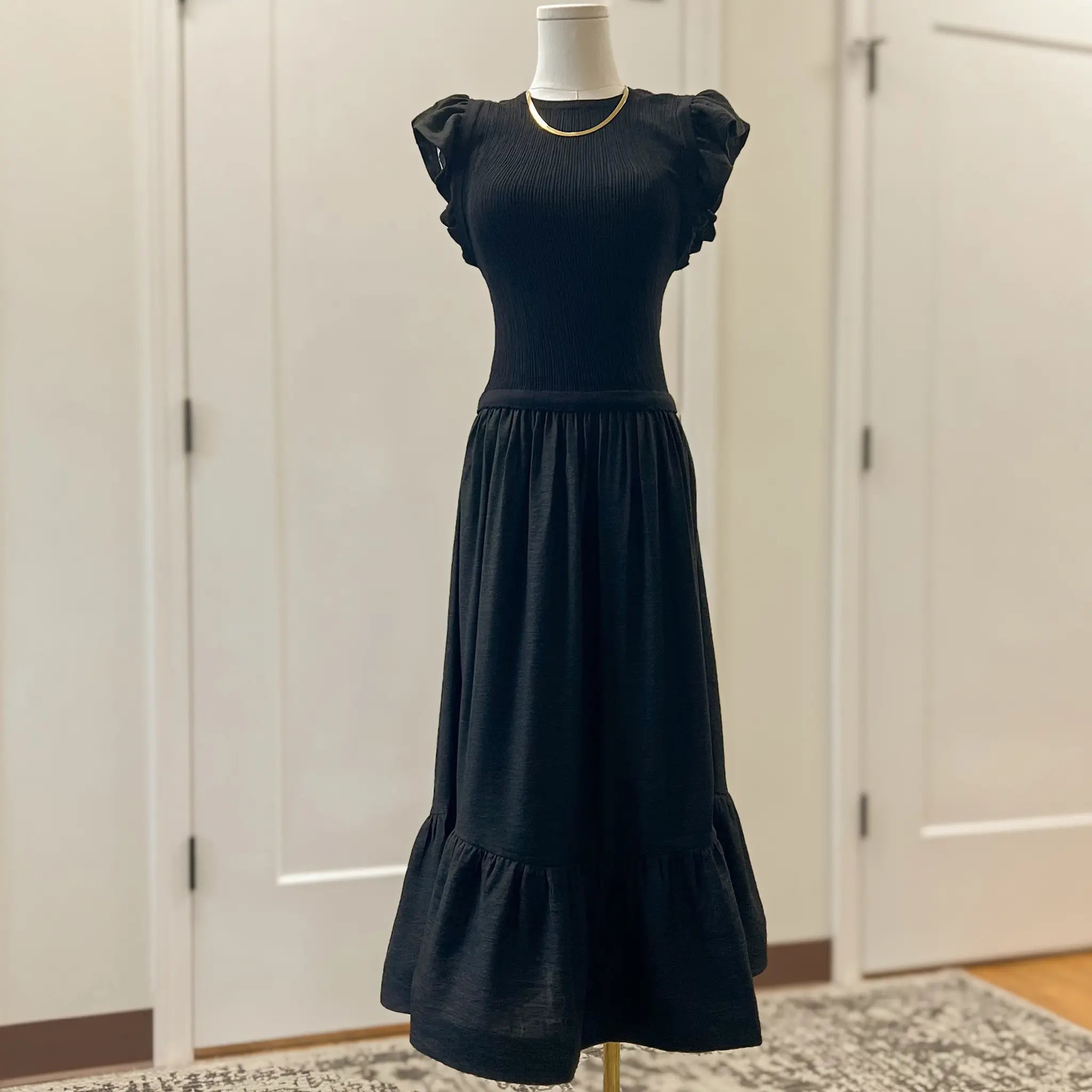 Sam Mixed Media Dress