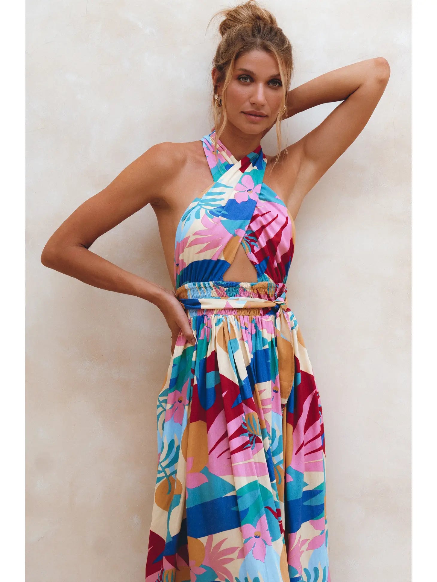 Glowing Hera Infinity Convertible Dress - Havana- FINAL SALE ITEM