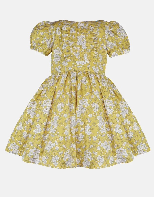 Aria: Yellow floral dress