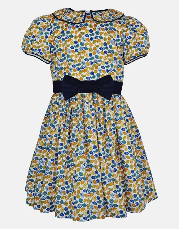 Betsy: Ditsy print dress & headband