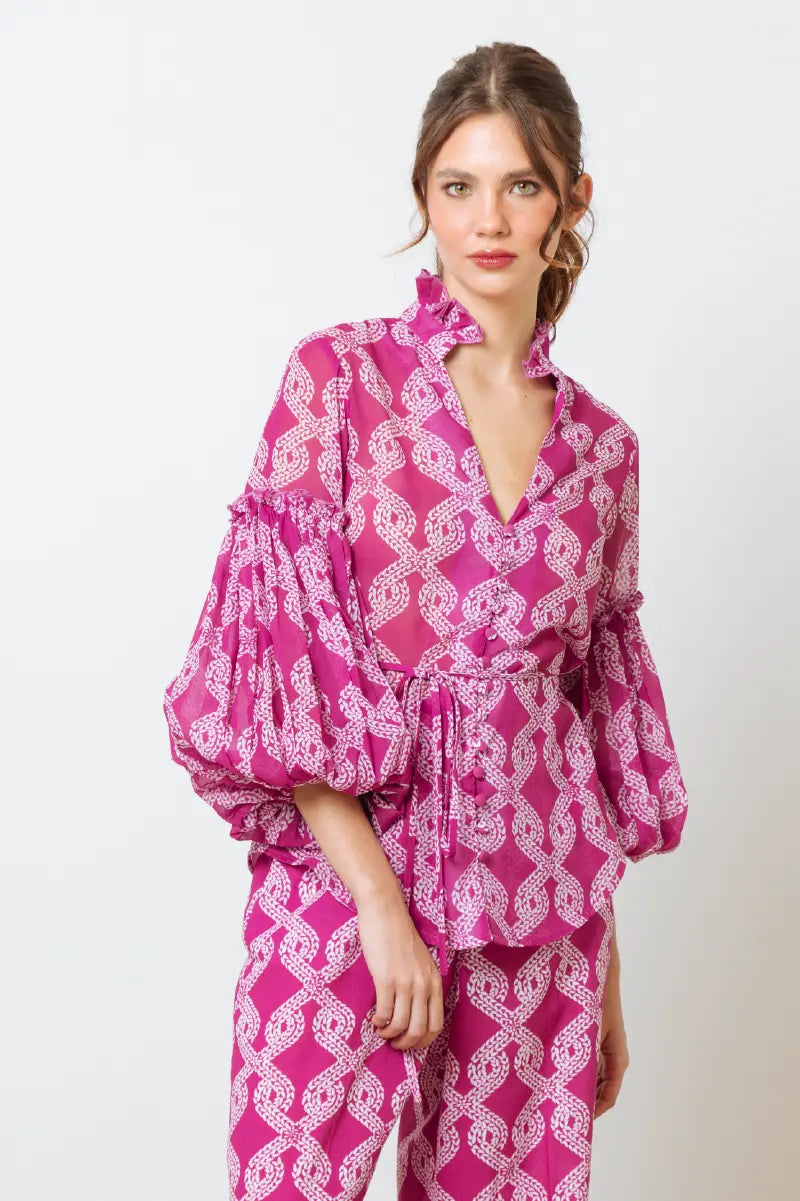 AGATHA BLOUSE Peter Pan Blouse