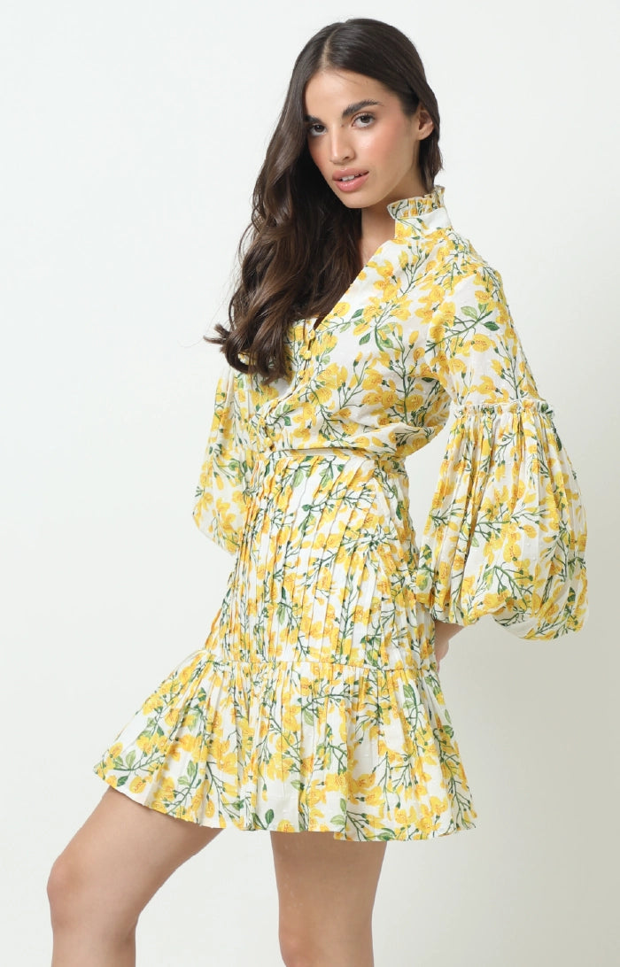 AGATHA BLOUSE Off-Shoulder Wrap Blouse
