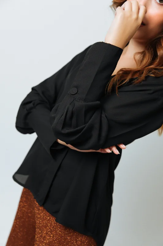 ALEJANDRA BLOUSE Subtle Shimmer Blouse