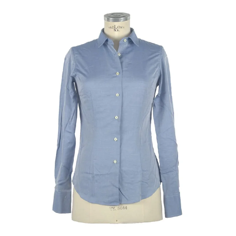 Elegant Slim Fit Long Sleeve Blouse Office Formal Blouse