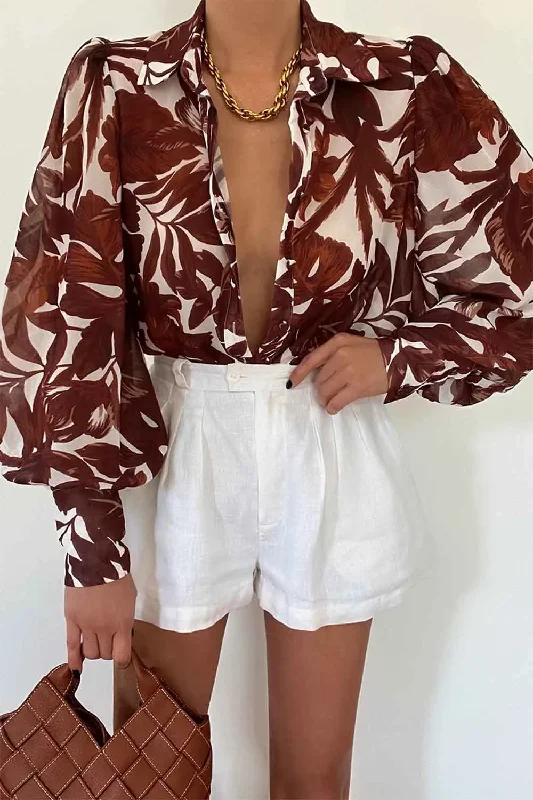 Fleetwood Blouse Feminine Satin Blouse