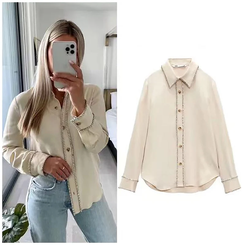 Freya Luxury Blouse Lightweight Linen Blouse