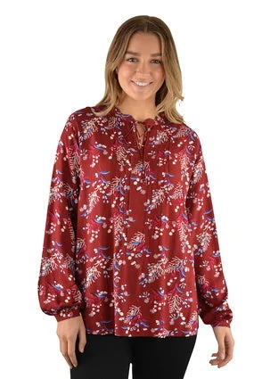 Thomas Cook Georgie Sophia L/S Blouse Backless Summer Blouse