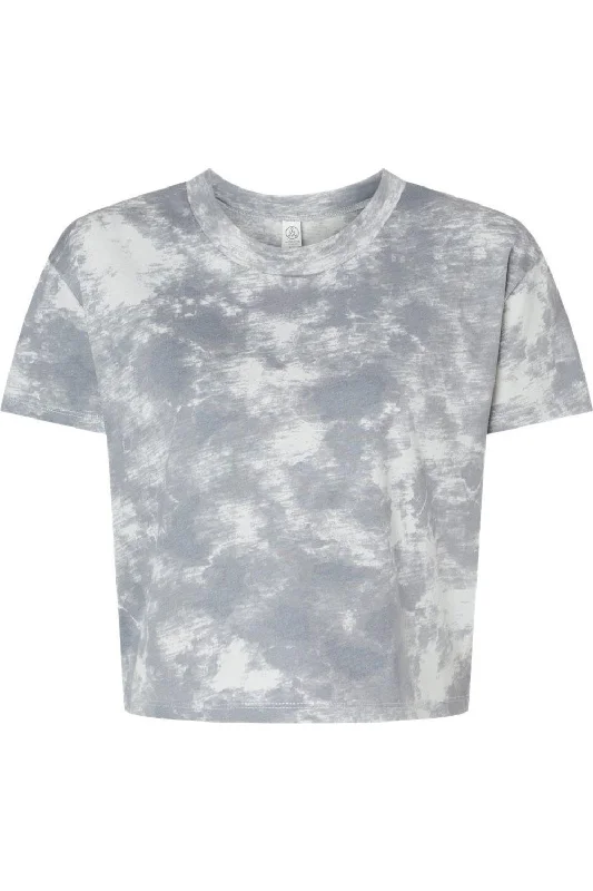 Alternative Women´s Cotton Jersey Go-To Headliner Crop Tee Fleece Fabric Down Fabric Feather Fabric