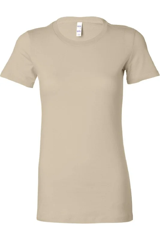 BELLA + CANVAS Women´s Slim Fit Tee Houndstooth Herringbone Solid
