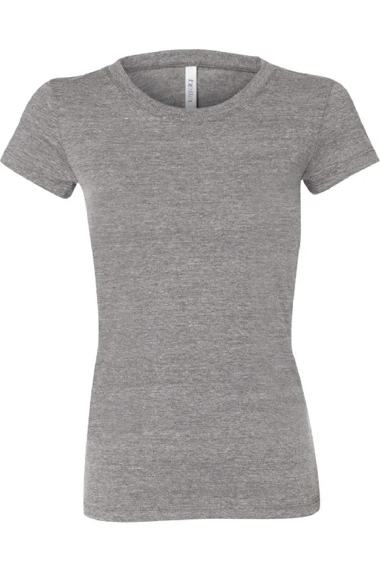 BELLA + CANVAS Women´s Triblend Tee Solid Print Embellished