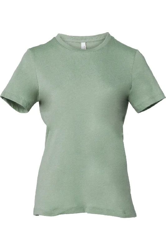 Bella + Canvas Womens/Ladies Heather Jersey Relaxed Fit T-Shirt Lace Blend Ribbed Blend Corduroy Blend