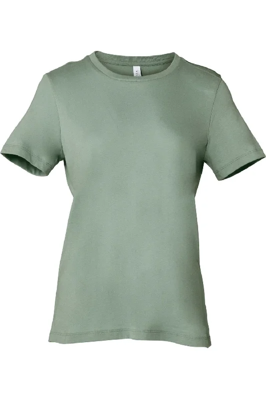 Bella + Canvas Womens/Ladies Jersey Short-Sleeved T-Shirt Elasticated Padded Insulated