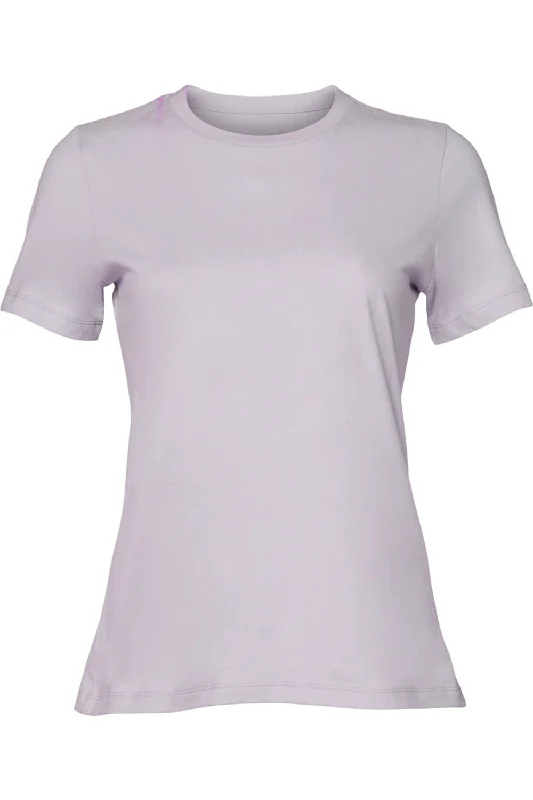 Bella + Canvas Womens/Ladies Jersey Short-Sleeved T-Shirt Striped Floral Plaid