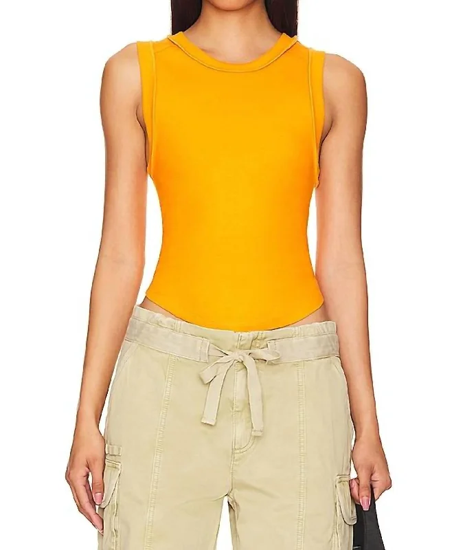 Kate Tee In California Poppy Chenille Brocade Lace
