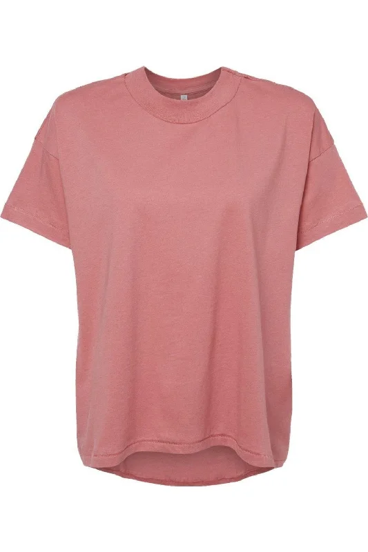 LAT Women´s Hi-Lo Tee Wool Fabric Cashmere Fabric Tweed Fabric
