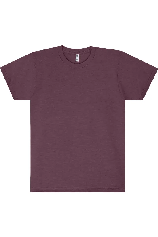 Los Angeles Apparel USA-Made Women´s 50/50 T-Shirt Graphic Embroidered Appliqued