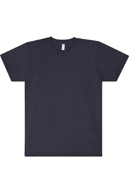 Los Angeles Apparel USA-Made Women´s 50/50 T-Shirt Welt Pockets Slit Pockets
