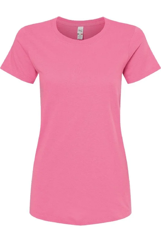 M&O Women´s Gold Soft Touch T-Shirt Iron Safe Non-Iron Wrinkle Free