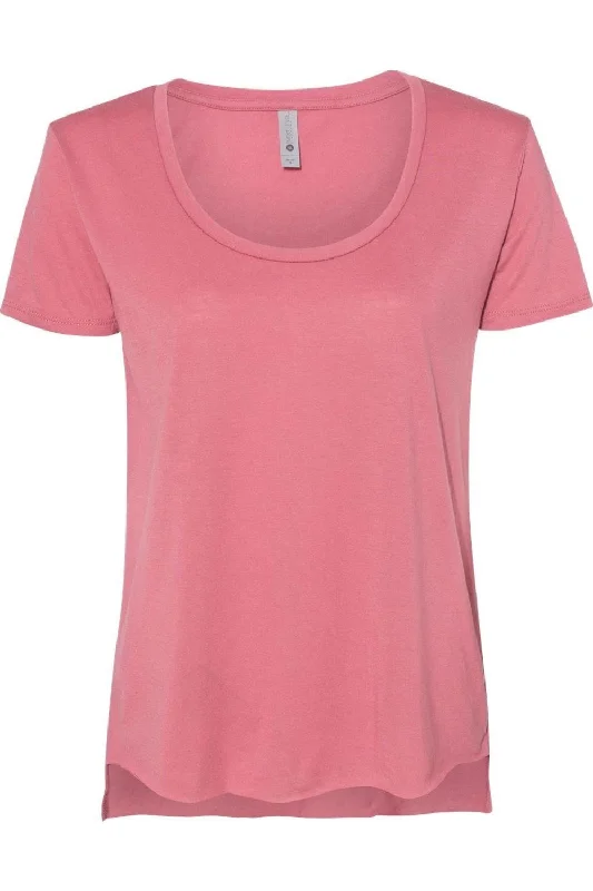 Next Level Women´s Festival Scoop Neck T-Shirt Notch Collar Peter Pan Collar Cowl Neck