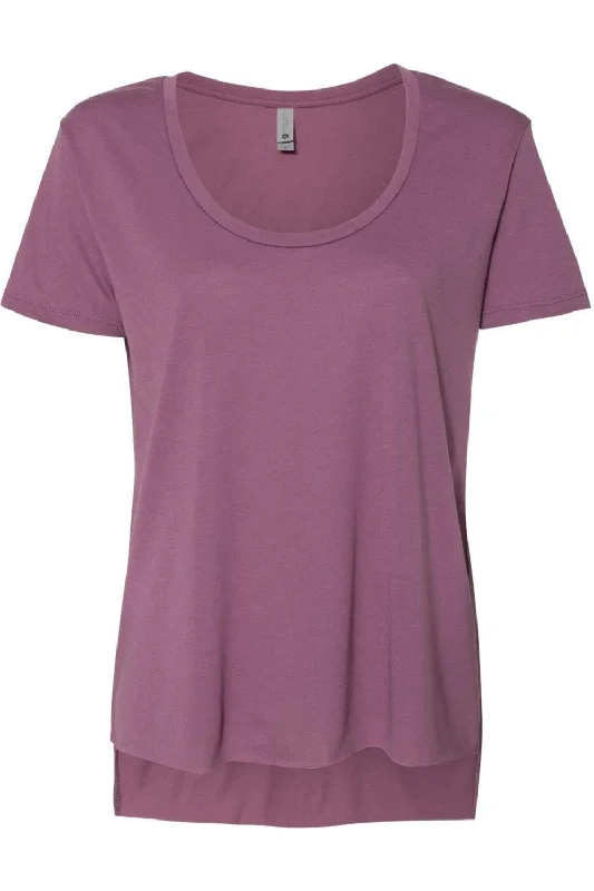 Next Level Women´s Festival Scoop Neck T-Shirt Plaid T-Shirt Polka Dot Checkered