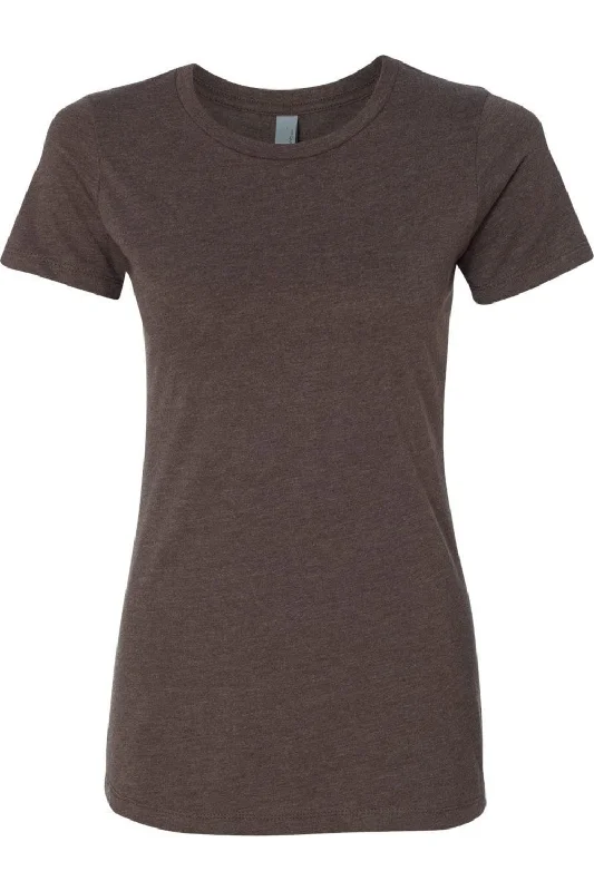 Next Level Womens CVC T-Shirt Striped Floral Plaid