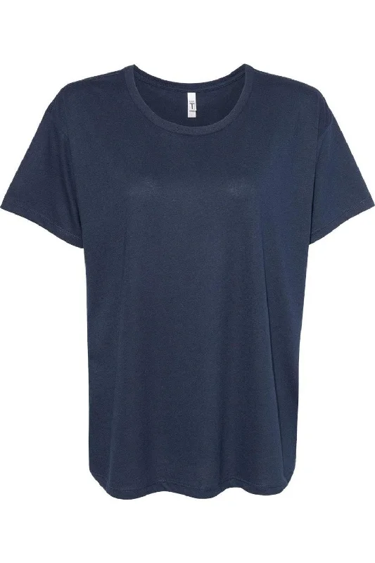 Next Level Womens Ideal Flow T-Shirt Chenille Brocade Lace