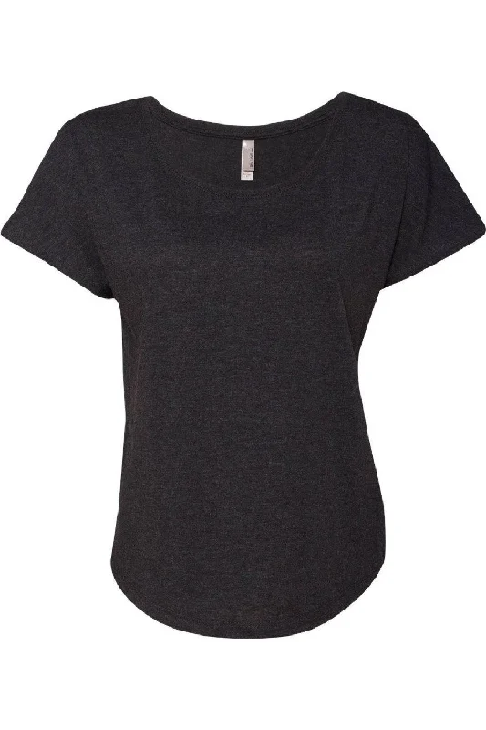 Next Level Womens Triblend Dolman T-Shirt Jersey Fabric Tulle Fabric Batik Fabric