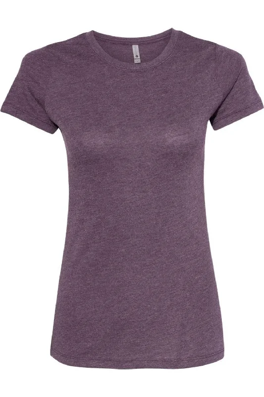 Next Level Womens Triblend T-Shirt Ribbed T-Shirt High Neck Heavyweight