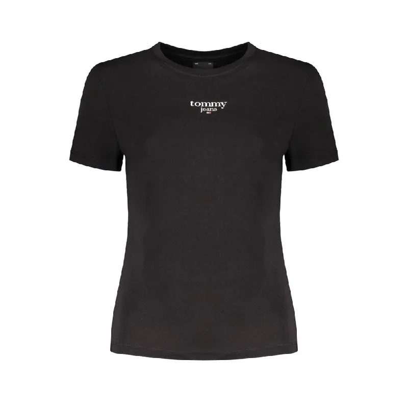 Tommy Hilfiger  Cotton Tops & Women's T-Shirt Fashionable Trendy Casual