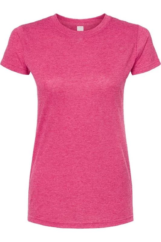 Tultex Women´s Poly-Rich Slim Fit T-Shirt Lace Blend Ribbed Blend Corduroy Blend