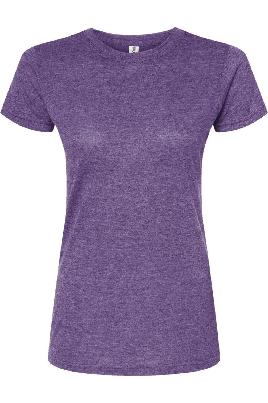 Tultex Women´s Poly-Rich Slim Fit T-Shirt Fitted T-Shirt Seamless Stretchy