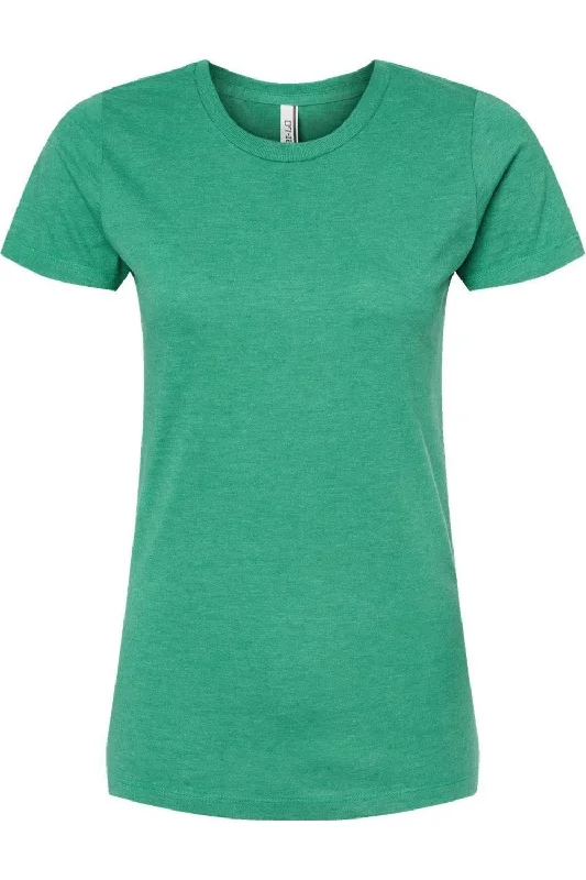 Tultex Women´s Premium Cotton Blend T-Shirt Houndstooth Herringbone Solid