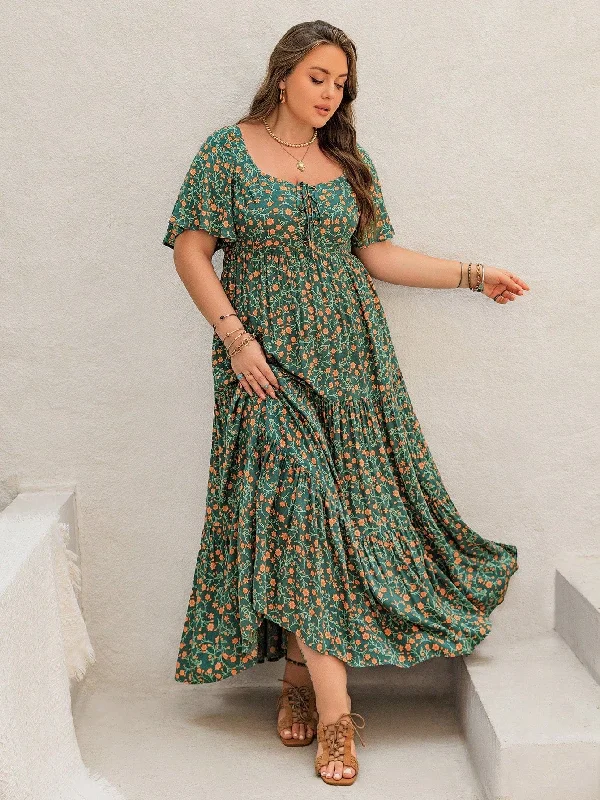PLUS SIZE Ziggy Maxi Dress Classic Black Maxi Dress