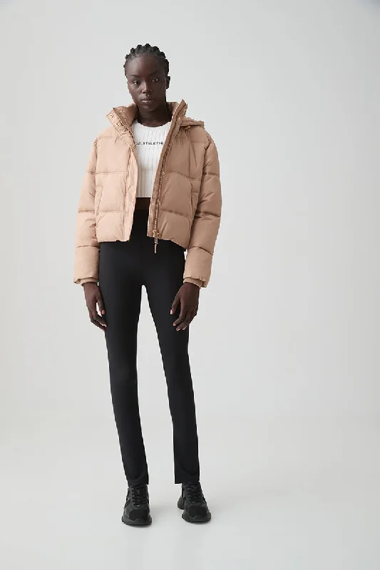 Cropped Puffer Jacket 711 Knit Jacket Woven Jacket Fleece Jacket