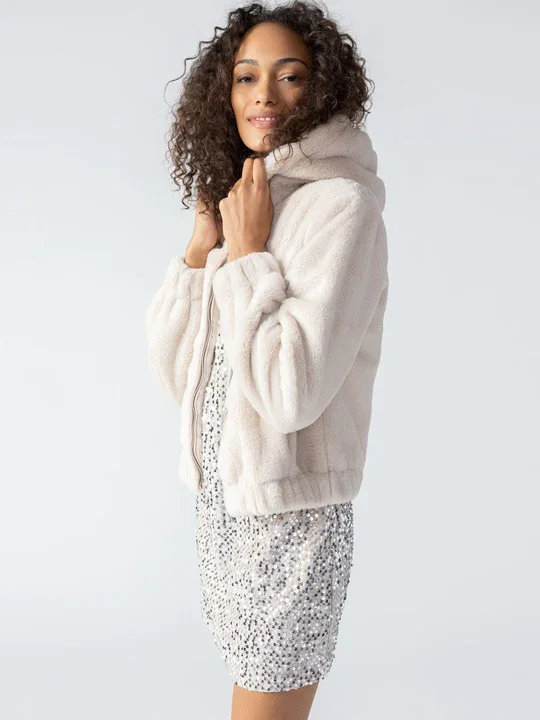 Fur Bomber Jacket Rayon Jacket Velvet Jacket Corduroy Jacket