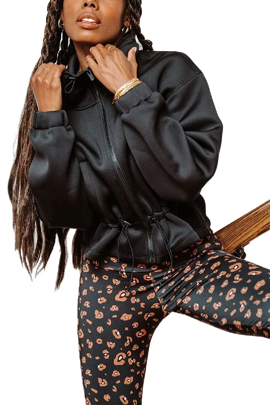Onzie Flow Cinch Jacket 3798 Lace Jacket Ribbed Jacket Sequined Jacket