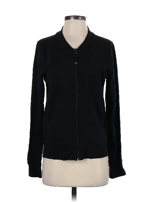 Track Jacket Zip Front Button Front Snap Front