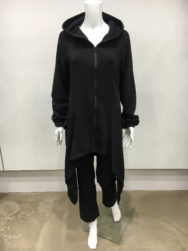 Trendy zip jacket with hood Bomber Jacket Anorak Windbreaker