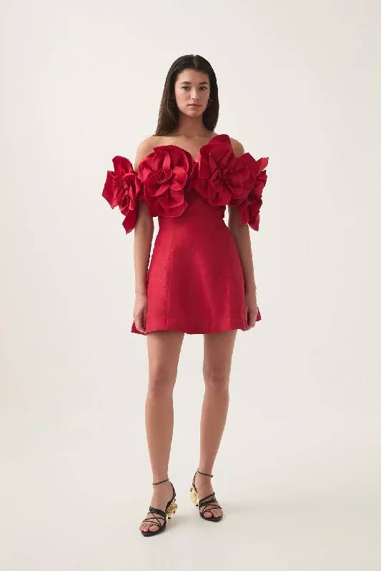 Etta Mini Dress Fashionable Button-Front Mini Dress