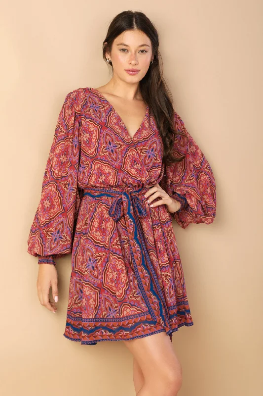 BE BETTER WOVEN MINI DRESS Elegant Silk Mini Dress