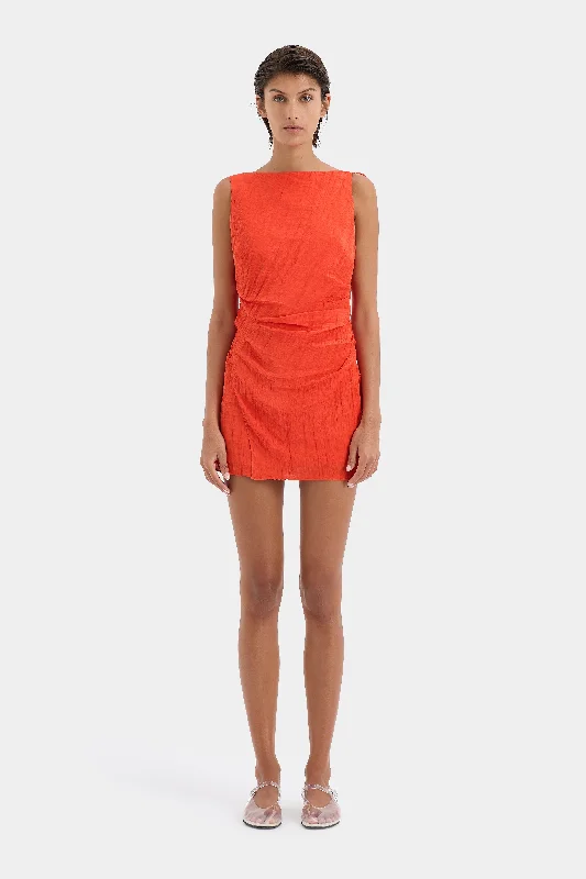 Ligera Mini Dress Trendy Mesh Mini Dress