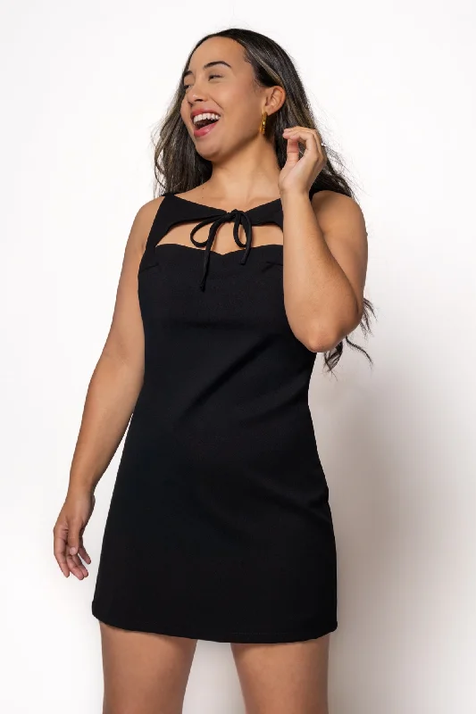 Made The Cut Mini Dress Fashionable Mini Dress with Frills