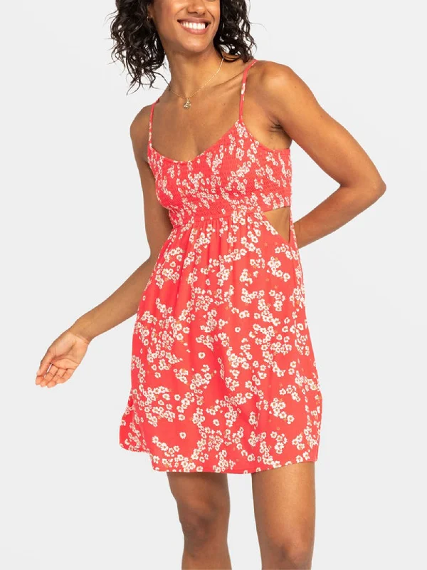 Hot Tropics Mini Dress Fashionable Polka Dot Mini Dress