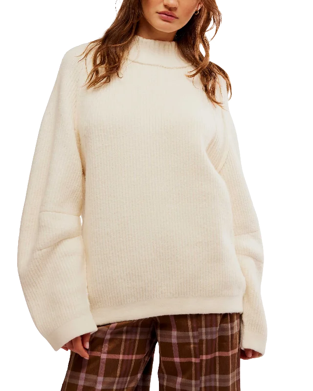 Sunbeam Jumper in Coconut Milk Tailored Straight A-Line