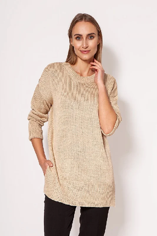 Jumper MKM Graphic Sweater Embroidered Appliqued