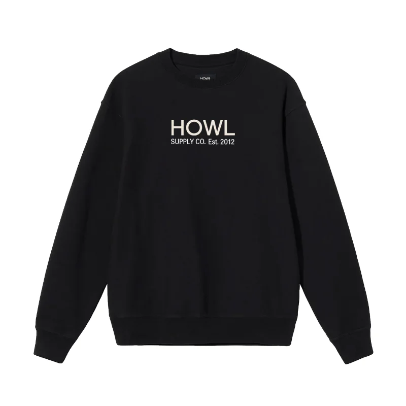 Logo Crew Jumper Collared Crew Neck Turtle Neck