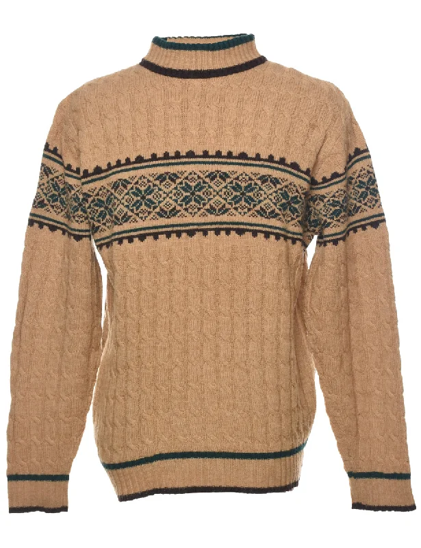 Lord Jeff Nordic Jumper - L High Neck Crew Neck V-Neck